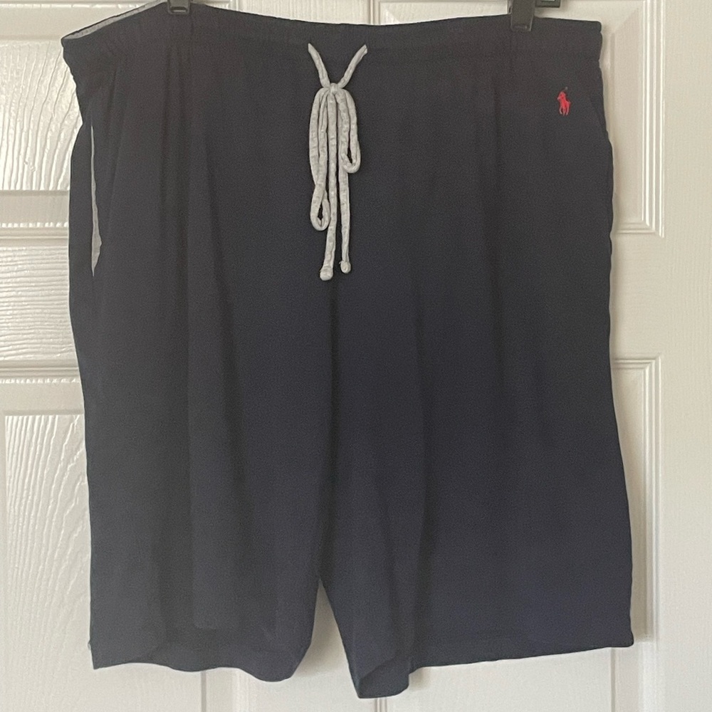 POLO Ralph Lauren Supreme Comfort Sleep Shorts - Navy Blue - Size 2XL